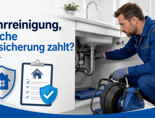 Rohrreinigung, welche Versicherung zahlt?