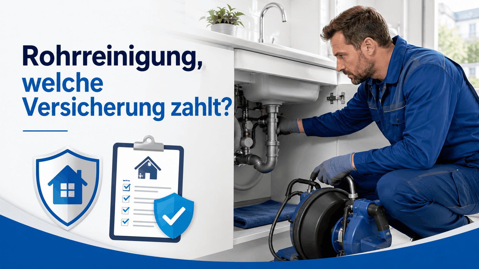 Rohrreinigung, welche versicherung zahlt?