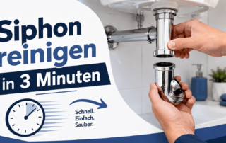 Siphon in 3 Minuten reinigen
