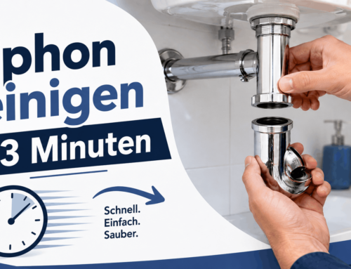 Siphon reinigen in 3 Minuten