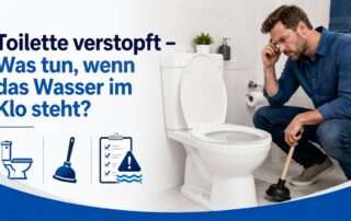Was tun, wenn die Toilette verstopft
